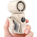 Mini Ventilatore Portatile Clip-On con Display LED