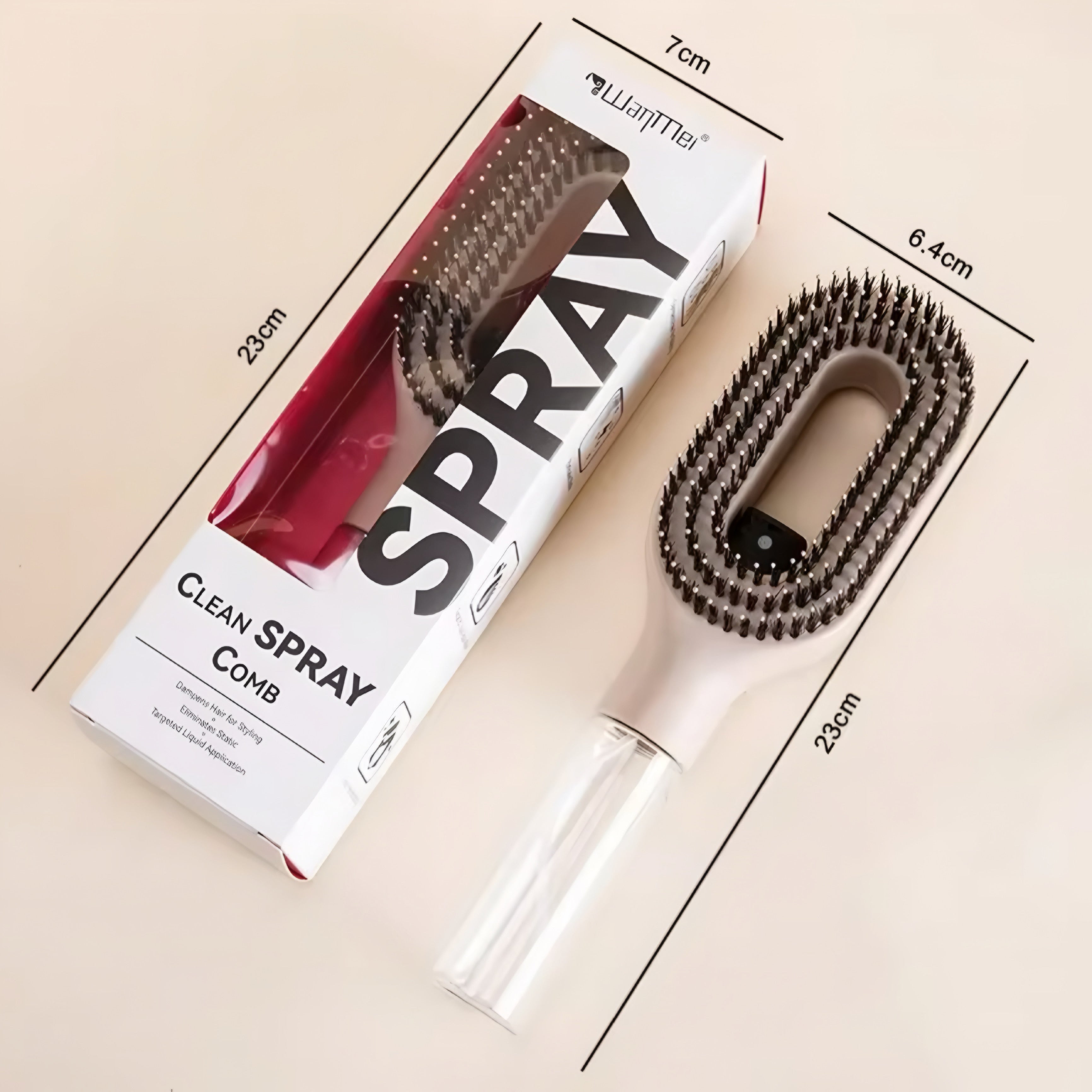 2-in-1 Spray Comb per Capelli