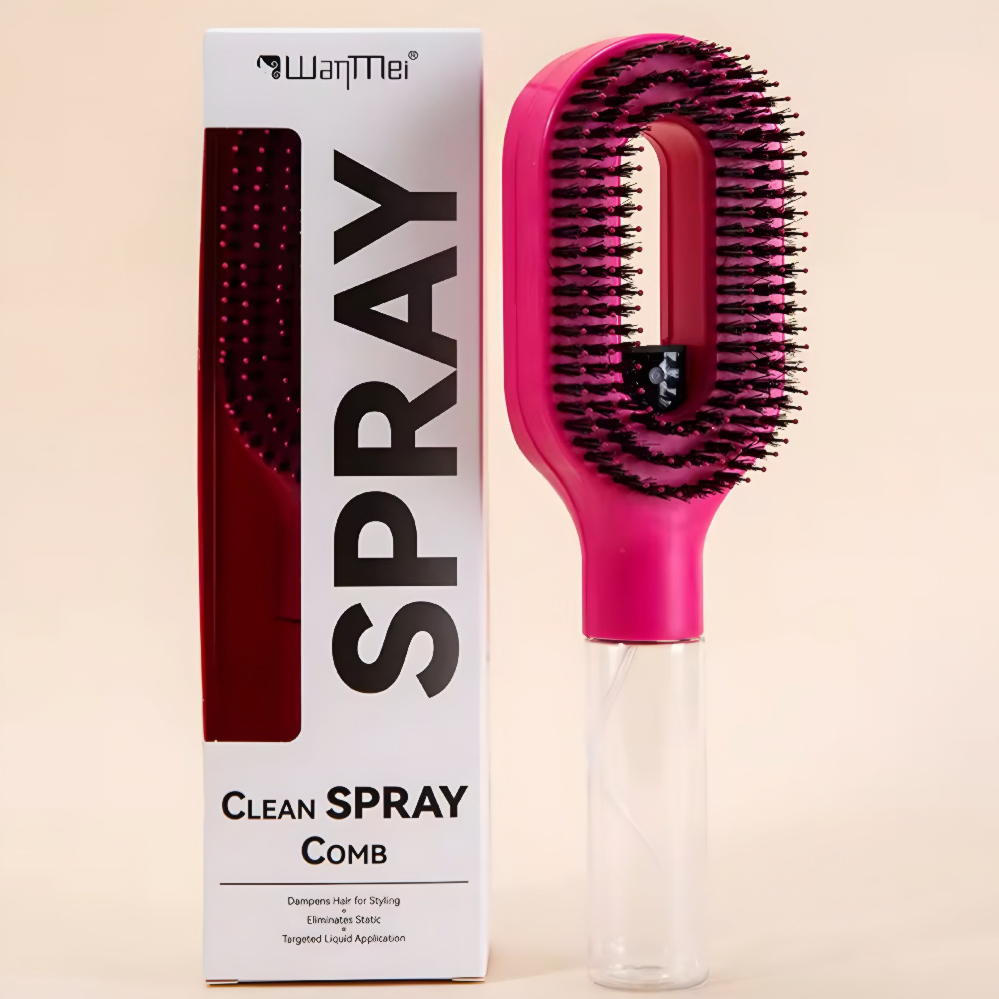 2-in-1 Spray Comb per Capelli