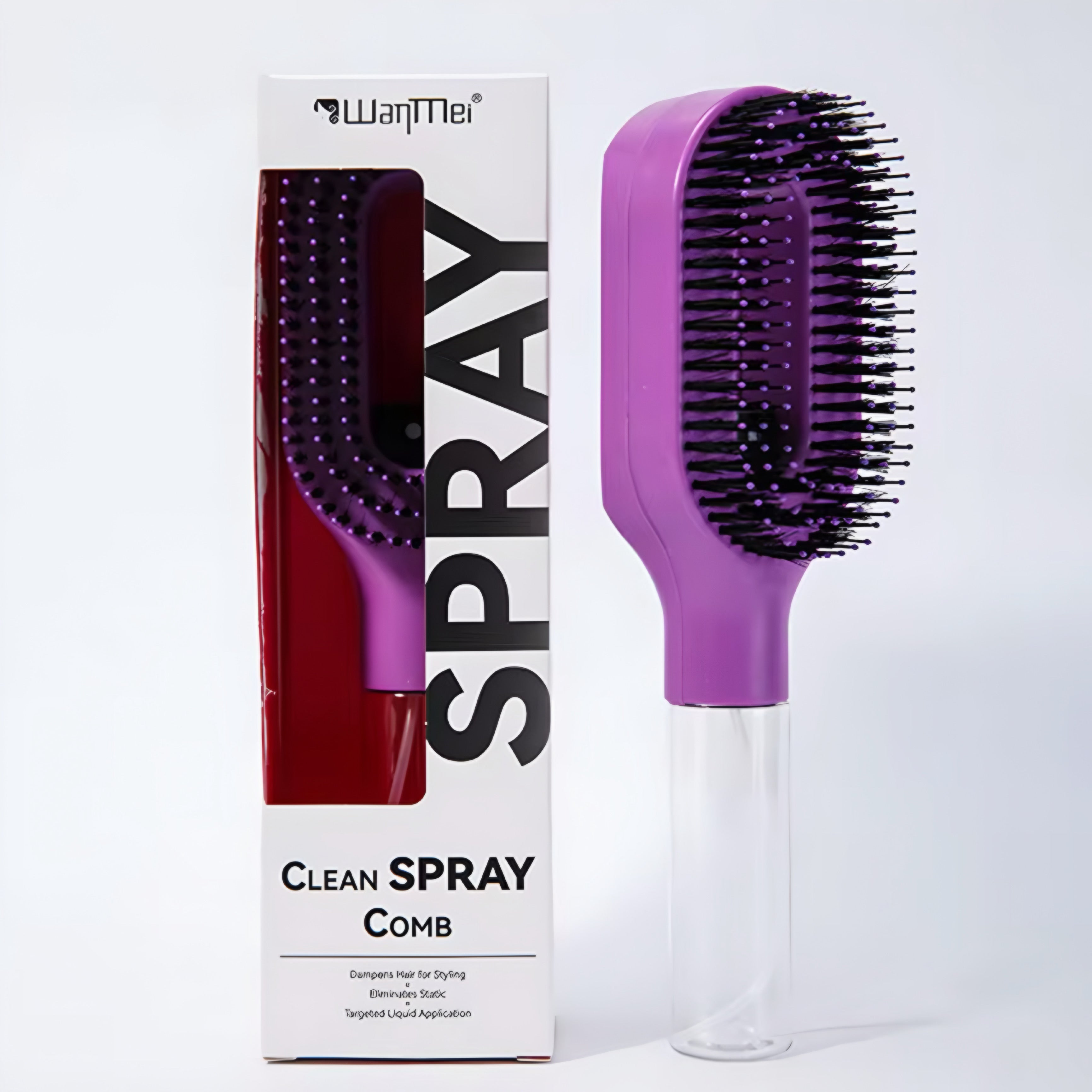 2-in-1 Spray Comb per Capelli