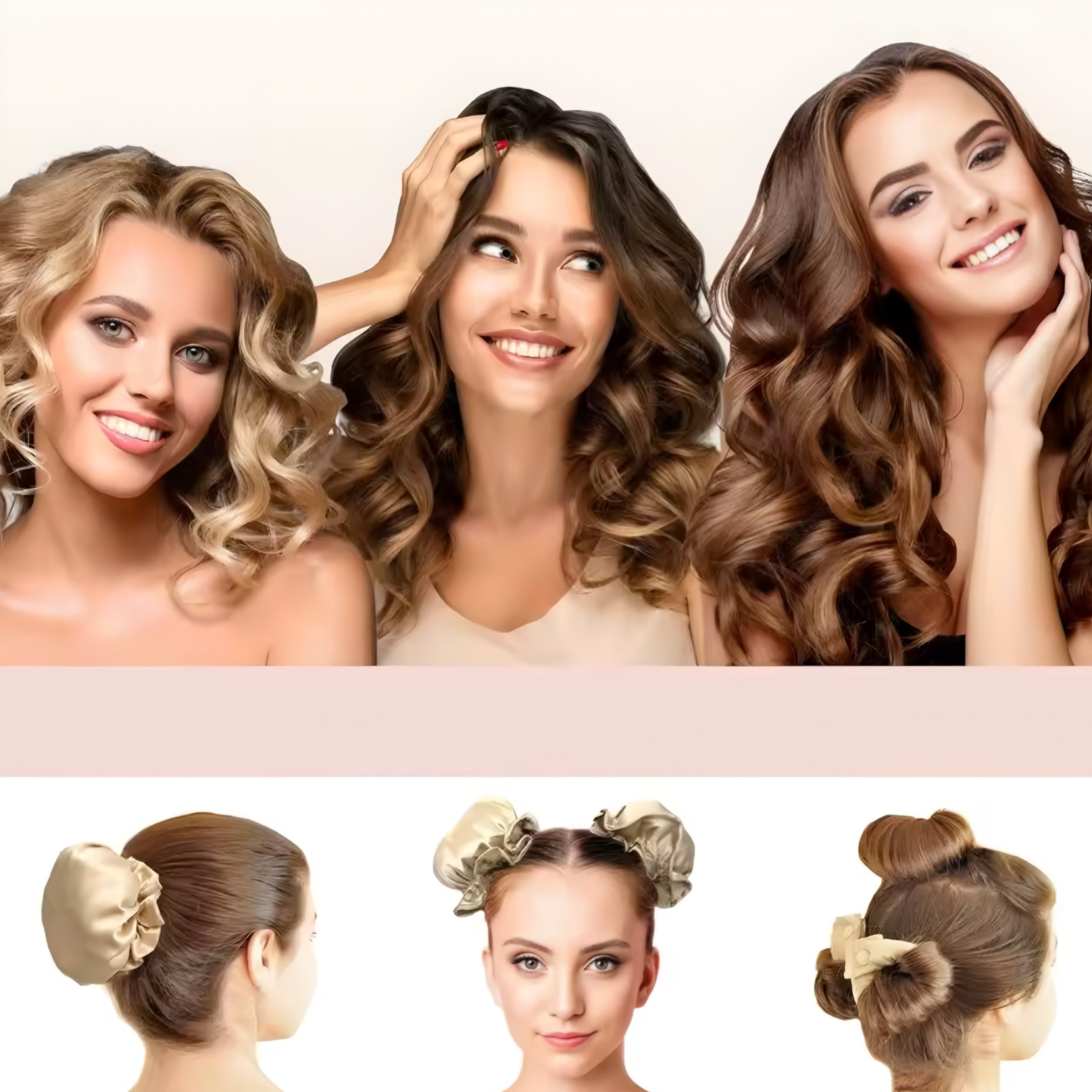 Heatless Silk Curling Rod
