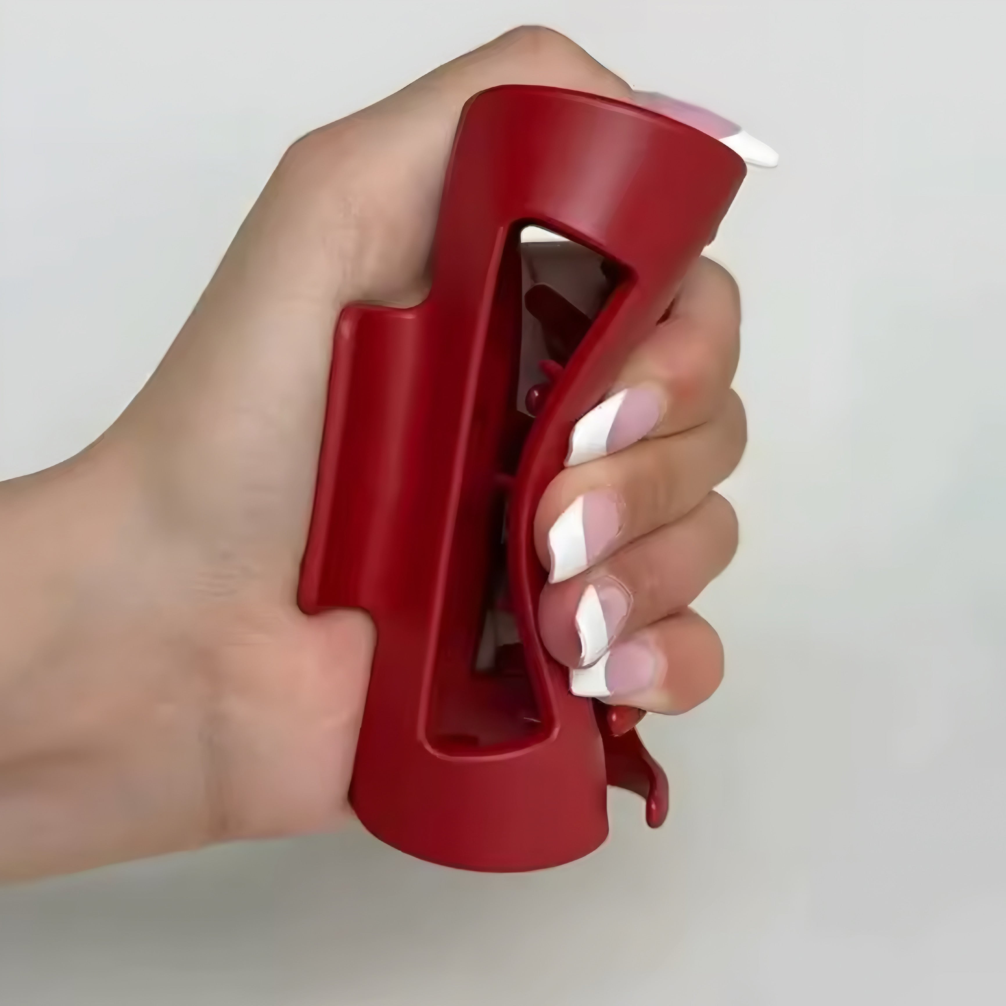 Pinza Fermacapelli Shark in Silicone Morbido